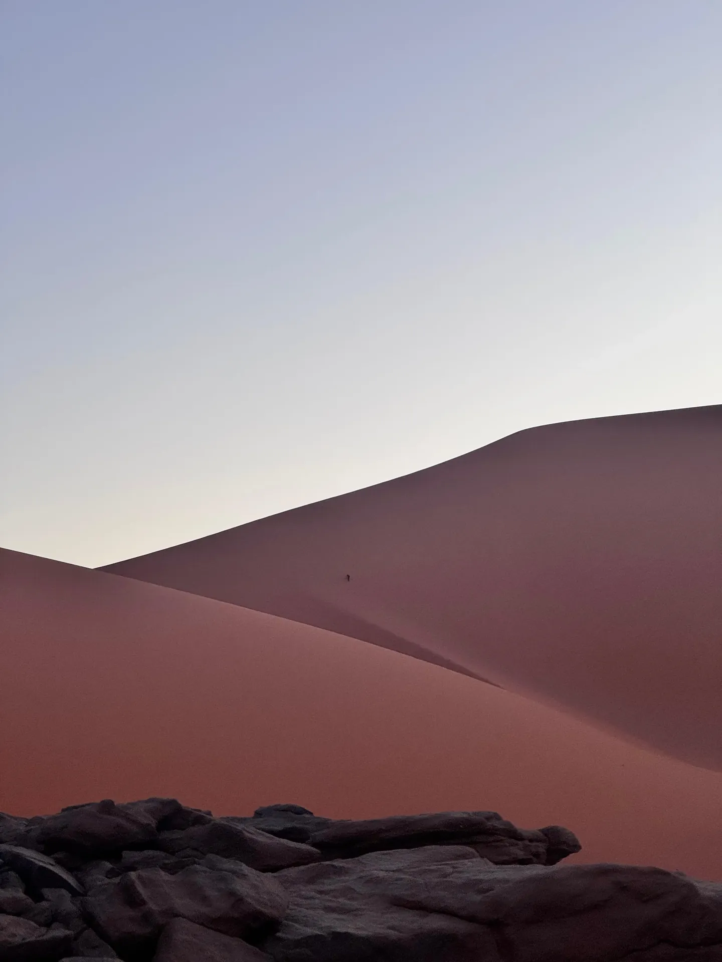 Dunes de sable du désert de Djanet, Algérie